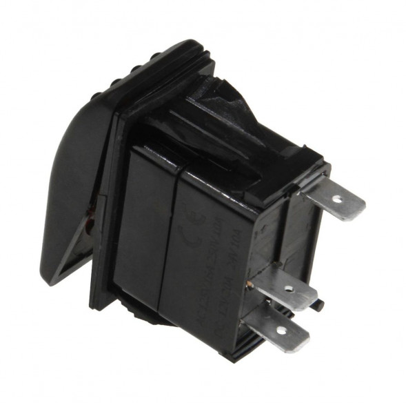 Переключатель двухпозиционный ON-OFF 12 В/20А 3Р с подсветкой (упаковка из 25 шт.)