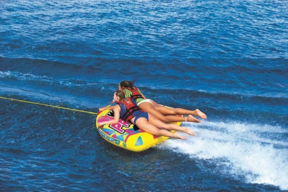 Баллон буксируемый Prowler 2P с электрическим насосом и буксирным тросом (упаковка из 2 шт.)