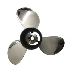 Винт гребной Skipper для Tohatsu 25-30HP, диаметр 10&quot; Нержавеющая сталь, лопастей - 3, шаг - 12, шлицов - 10