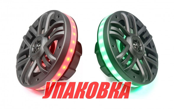 Морская акустика 6,5 с RGB, с подсветкой по контуру, Marine Rocket (упаковка из 10 шт.)