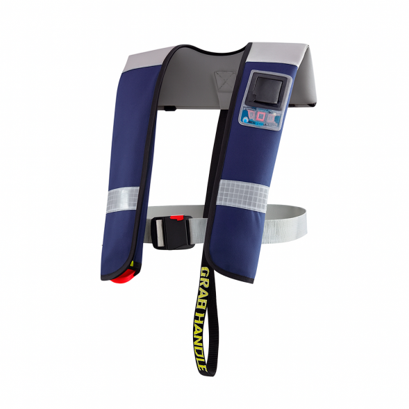 Жилет спасательный автоматический Skipper AG19073 Blue, One Size