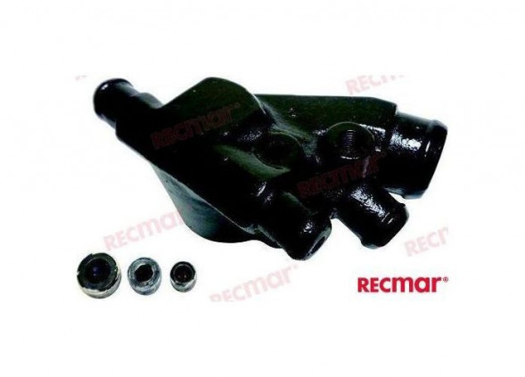 Корпус термостата Volvo Penta V6\V8, Recmar