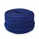Трос якорный, швартовый, для кранца Skipper плетеный, 6мм, нейлон 100м, синий