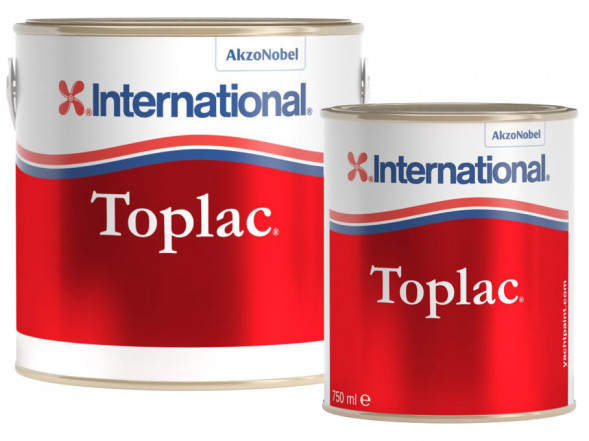 Силикон-алкидная эмаль «TOPLAC» серая (289), 0,75 л.