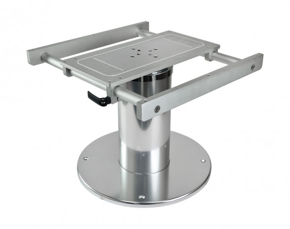 Стойка столешницы электрическая 2 ступени 350 - 700 мм, основание 400 мм