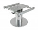 Стойка столешницы электрическая 2 ступени 350 - 700 мм, основание 400 мм