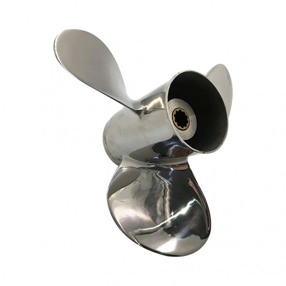 Винт гребной Skipper для Tohatsu 25-30HP, диаметр 10&quot; Нержавеющая сталь, лопастей - 3, шаг - 13, шлицов - 10