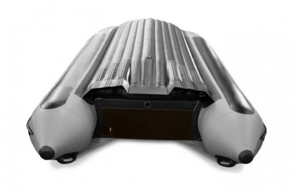 Надувная лодка ПВХ, SOLAR-420 Strela Jet tunnel, серый