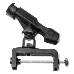 Держатель спиннинга SUNFINE поворотный на струбцине 10-120 мм, пластик