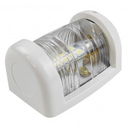 Навигационный огонь светодиодный топовый, белый корпус, 59х42х43 мм