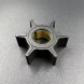 Крыльчатка помпы охлаждения Honda BF8-20 (19210-ZW9-A31) (металлическая втулка) (KACAWA)