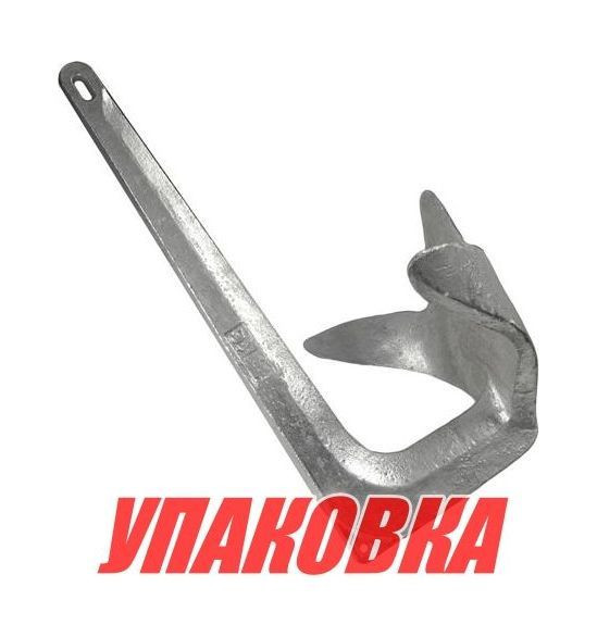 Якорь Брюса 7.5 кг, оцинкованный (упаковка из 4 шт.)