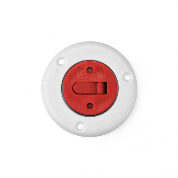 Заливная горловина топливного бака SeaFlo, патрубок 40 мм белый