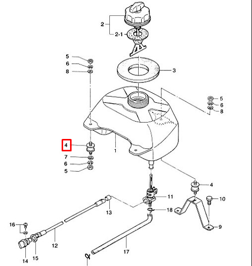 Опора резинометаллическая MERCURY(TOHATSU) 4-5 (369-70057-0)(Quicksilver)