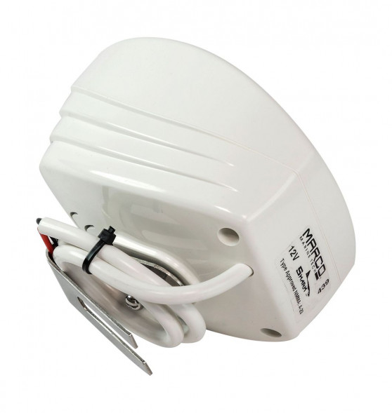 Сигнал звуковой электрический Marco Shark SK1, 12 В, белый (упаковка из 12 шт.)
