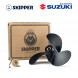 Винт гребной  Skipper для Suzuki 4-6HP, диаметр 7 1/2&quot; алюминиевый, лопастей - 3, шаг 7&quot;