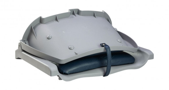 Кресло складное мягкое TRAVELER, цвет серый/синий (упаковка из 2 шт.)