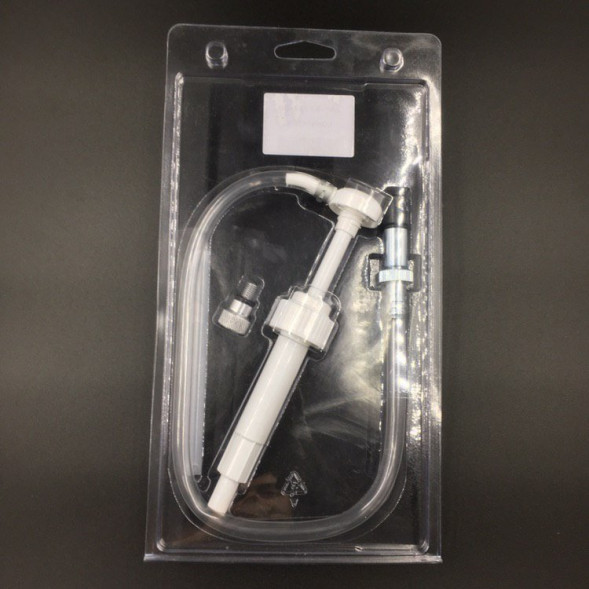 Насос ручной для замены масла в редукторе Yamaha/Suzuki/Tohatsu, металлический адаптер