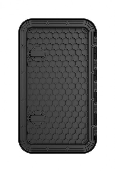 Люк смотровой черный, SeaFlo, 353 х 606 мм