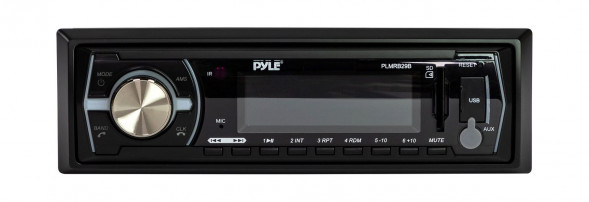 Морская магнитола 1DIN PYLE PLMRB29B (упаковка из 4 шт.)