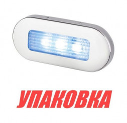 Светильник каютный светодиодный теплый голубой свет, 6 диодов 12 В, SeaFlo (упаковка из 20 шт.)