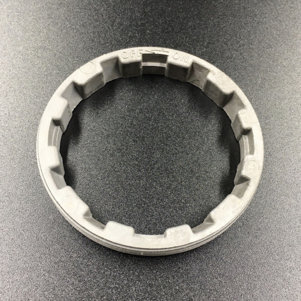 Гайка редуктора корончатая Yamaha 20-30 (Sinera)