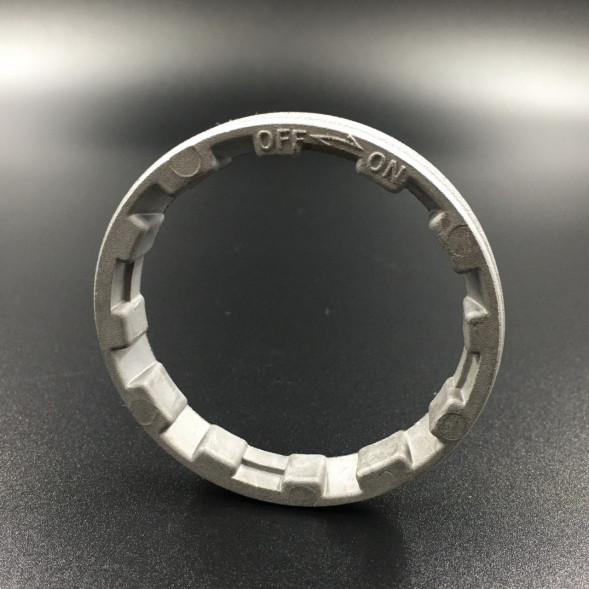 Гайка редуктора корончатая Yamaha 20-30 (Sinera)