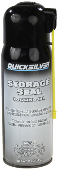 Спрей-смазка консервирующая 340 г Storage seal (12OZ@6) Quicksilver (Fogging oil)