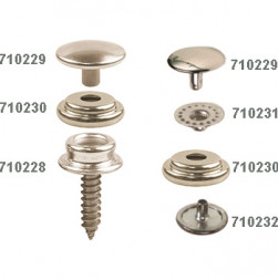 Нижняя заглушка кнопки крепления тента