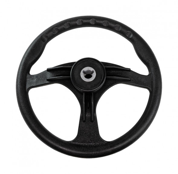 Рулевое колесо черное