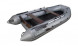 Надувная лодка ПВХ, Адмирал 360 НДНД, роульс, рым, серый