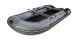 Надувная лодка ПВХ, Адмирал 360 НДНД, роульс, рым, серый