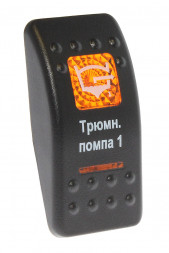 Клавиша &quot;Трюмная помпа 1&quot;
