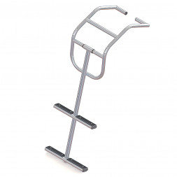 Трап дайверский для надувных лодок, 2 белых ступени (ширина 360 мм.)