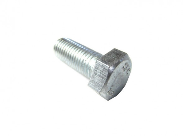 Болт с шестигранной головкой M16x2,0x40 CL 8.8, оцинкованный