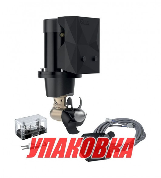 Подруливающее устройство Quick, D140mm, 40KGF, 12 В, (TCD2042 - TCDEX12 - NO TNL) (упаковка из 2 шт.)