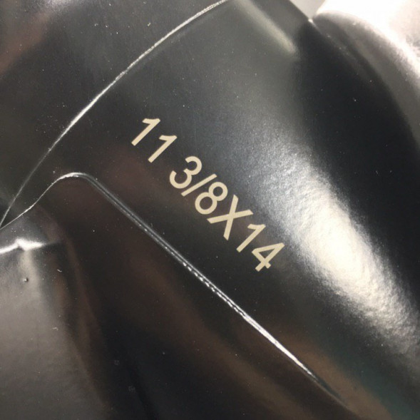 Гребной винт Suzuki DT40-DT65, DF40-DF50, DF40A-DF60A (3x11-3/8x14)