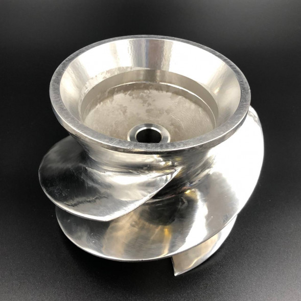 Импеллер водомета Yamaha 40/Suzuki DT40/Tohatsu 50 (1521; 1737) (Сталь-полированная) (YHS)