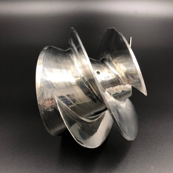 Импеллер водомета Yamaha 40/Suzuki DT40/Tohatsu 50 (1521; 1737) (Сталь-полированная) (YHS)