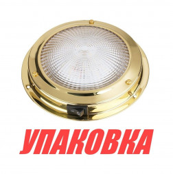 Светильник каютный светодиодный белый 12 В, D137mm, SeaFlo (упаковка из 5 шт.)