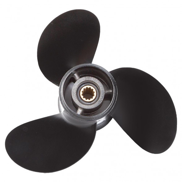 Винт гребной  Skipper для Tohatsu 8-9.8HP, диаметр 8 1/2&quot; алюминиевый, лопастей - 3, шаг 9 1/2&quot;