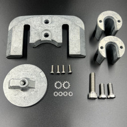 Комплект анодов Bravo II (1989  -  Н.В.); Bravo III (1989  -  2003) (Цинковый) (CMBRAVO23KIT) (MARTYR)