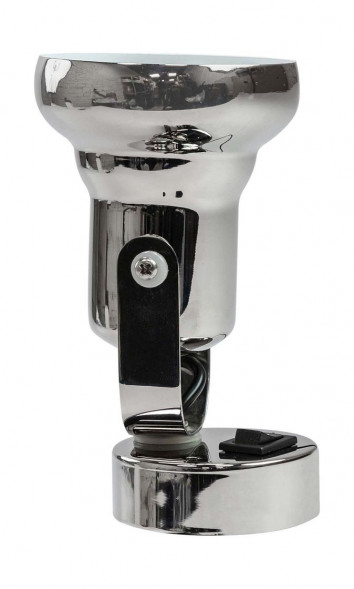 Светильник каютный, нержавеющий корпус, теплый свет, 12 В