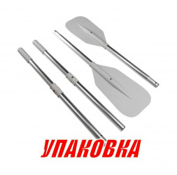 Весло 162 см серое (комплект из двух весел) (упаковка из 15 шт.)