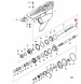 Деталь механизма скорости нижнего редуктора Mercruiser Alpha One (8M2009865) (Osaka)