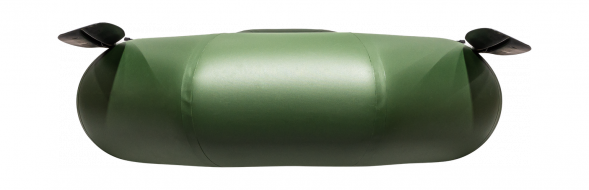 Надувная лодка ПВХ, Барс 260, зеленый