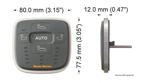 Панель для автоматического управления транцевыми плитами ACS RP