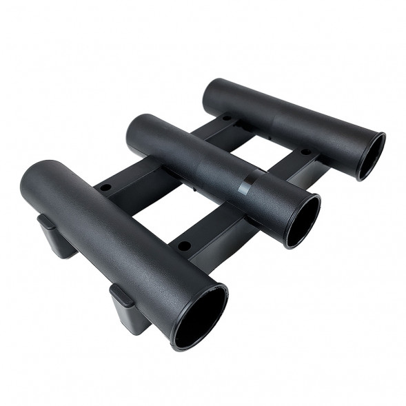 Держатель удилища тройной, черный