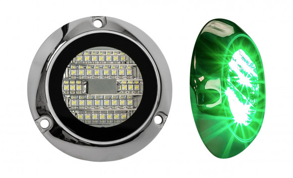 Подводный огонь SS96, зеленый свет, 60w, Marine Rocket