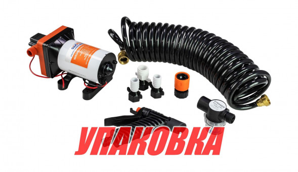 Комплект помывочный SeaFlo, 12 В, 15 л/мин, 55 PSI (3.8 бар) (упаковка из 4 шт.)